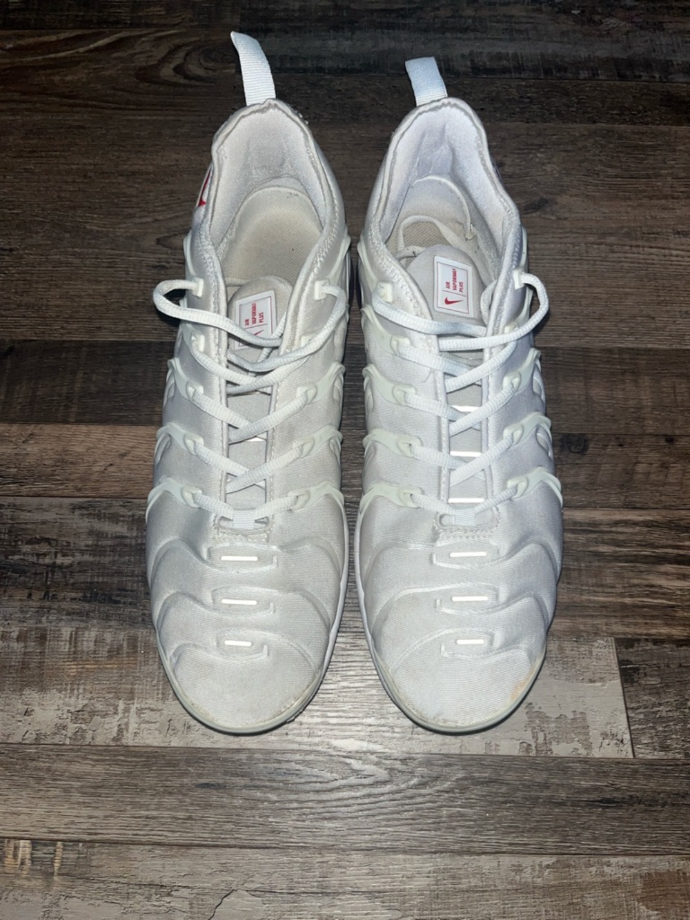 Nike Men's White Athletic Sneakers vapor max
